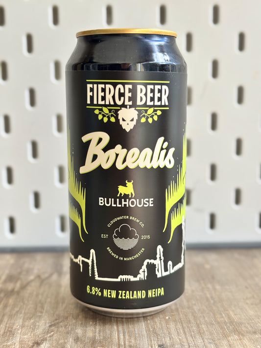 Fierce X Cloudwater X Bullhouse Borealis 2026 Hazy NZ IPA