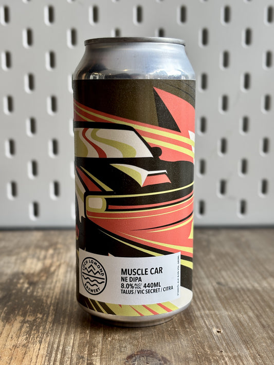 Loch Lomond Muscle Car NE DIPA at The Beerhive, Edinburgh. Free UK shipping.