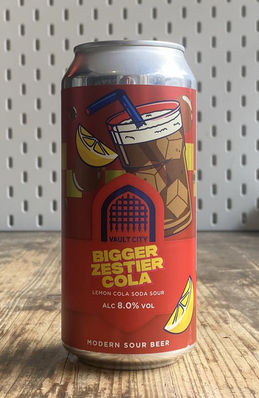 Vault City Bigger Zestier Cola Sour Beer