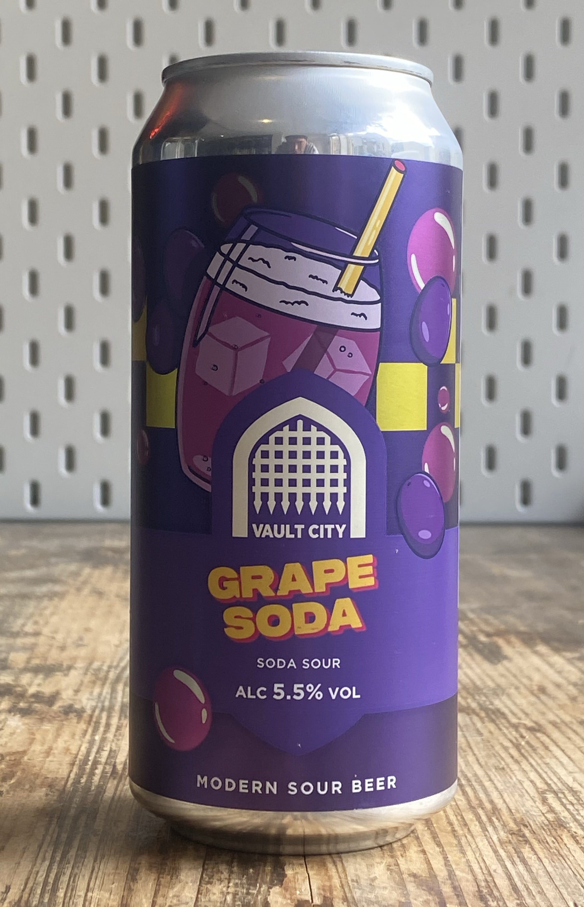 Vault City Grape Soda Sour Beer at The Beerhive, Edinburgh. Free UK shipping.