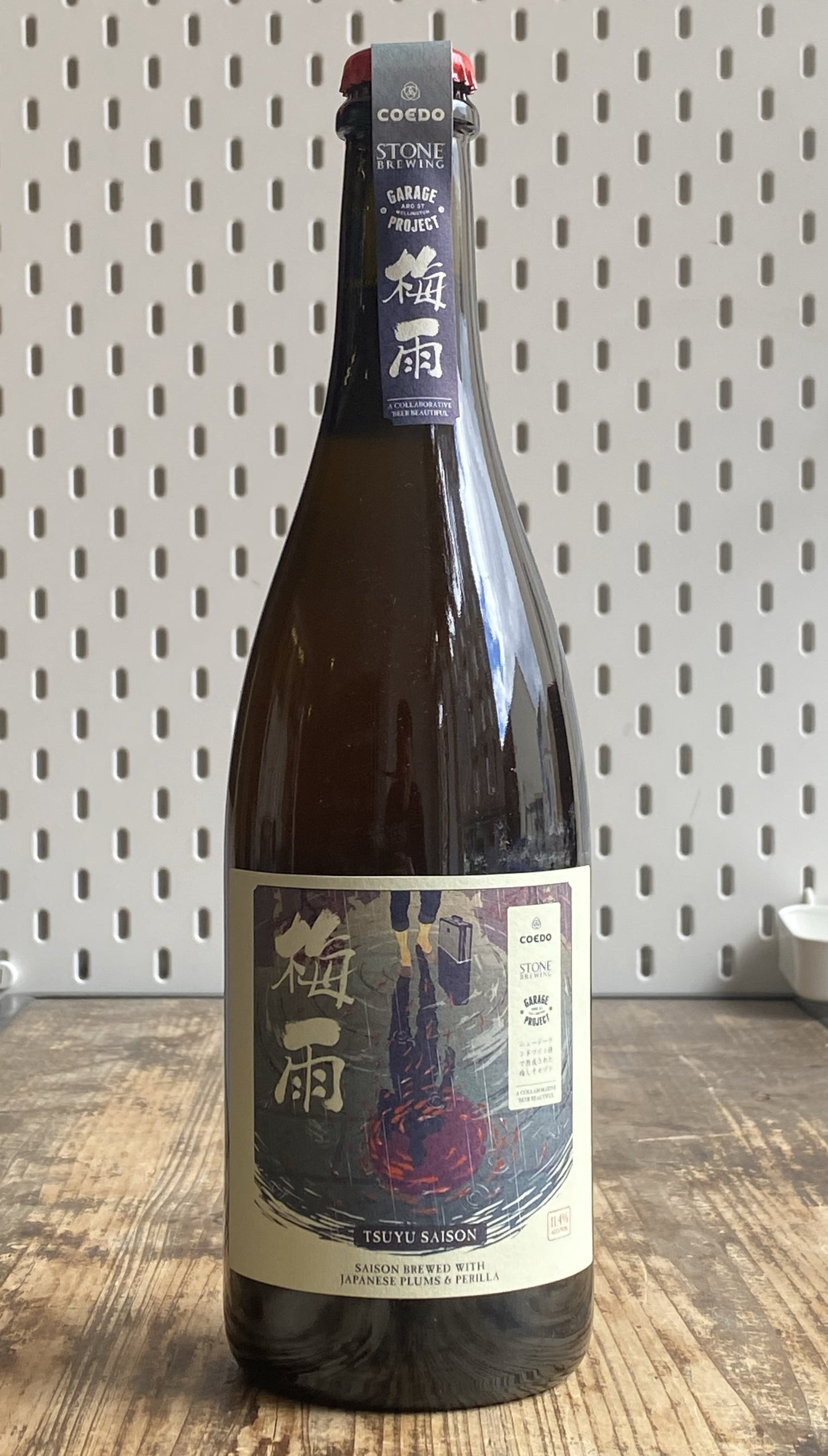 Garage Beer Project x Stone Brewing Tsuyu Saison at The Beerhive, Edinburgh. Free UK shipping.