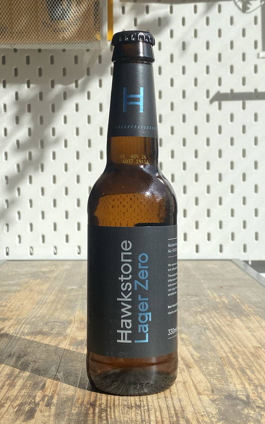 Hawkstone Premium Alcohol Free Lager Zero