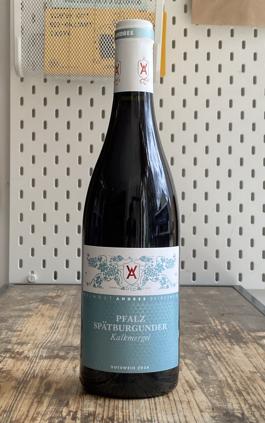 Weingut Andres Pfalz Spätburgunder vom Kalkmergel Bio at The Beerhive, Edinburgh. Free UK shipping.
