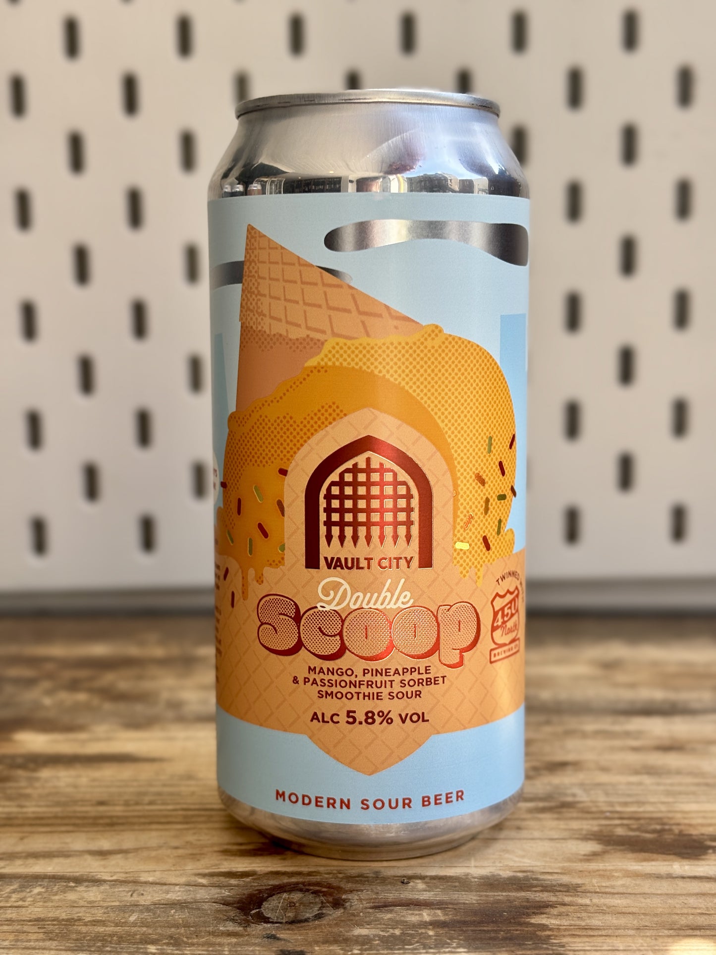 Vault City Mango, Pineapple Vegan Sorbet Double Scoop