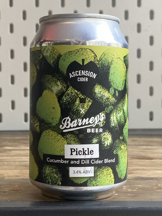 Barneys x Ascension Pickle! Cider at The Beerhive, Edinburgh. Free UK shipping.