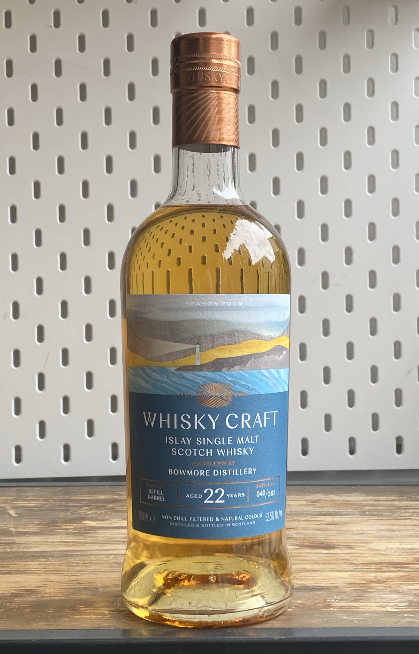 Whisky Craft, Bowmore 22 Year Old, Single Cask, 52.5%