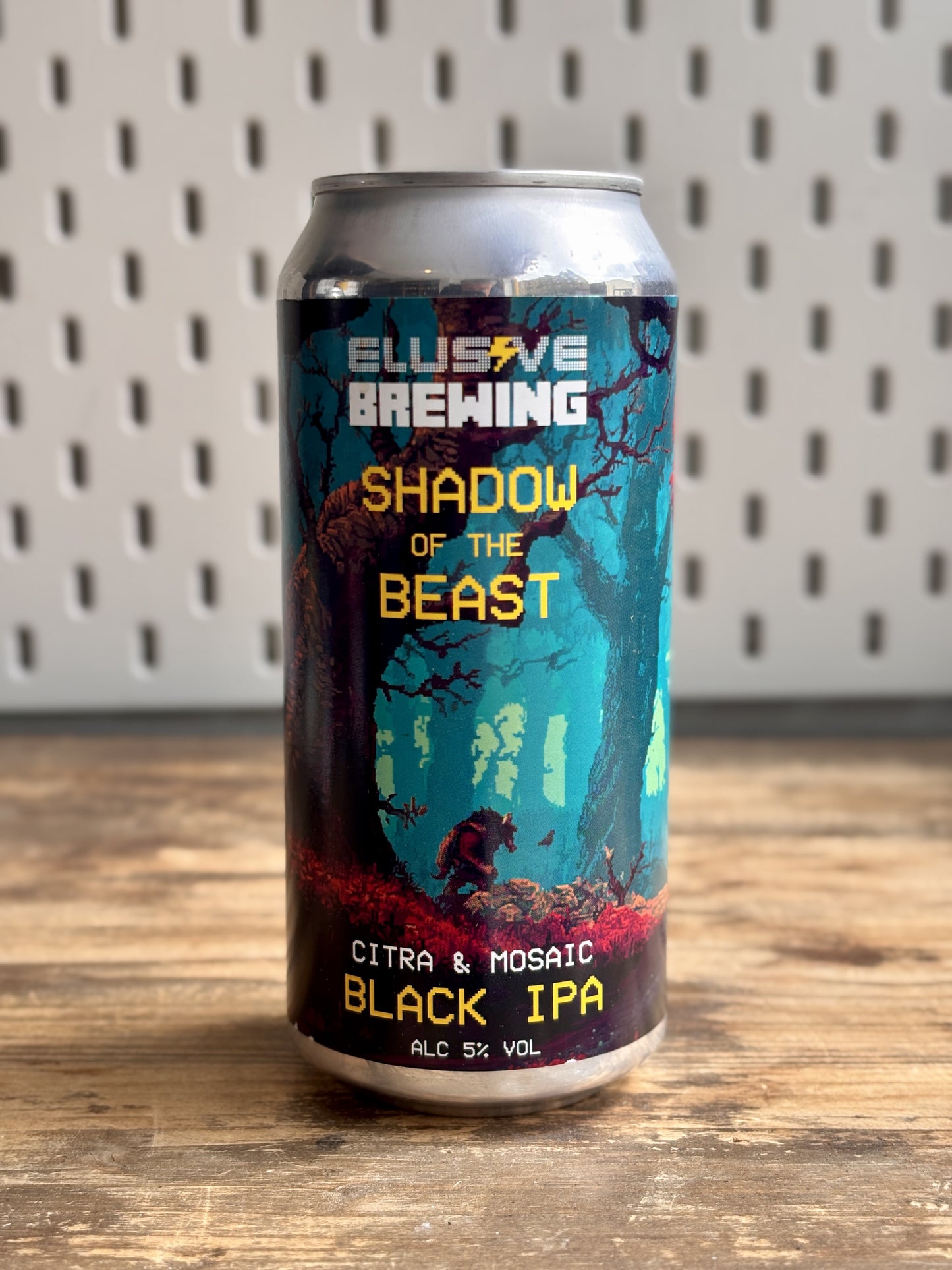 Elusive Brewing Shadow of the Beast Black IPA