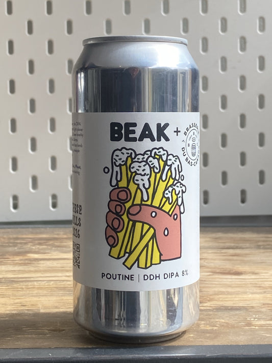 Beak x Brasserie du Bas-Canada Poutine  DDH DIPA