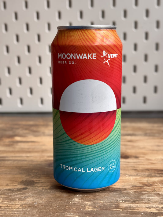 Moonwake X Newt Brew Tropical Lager at The Beerhive, Edinburgh. Free UK shipping.