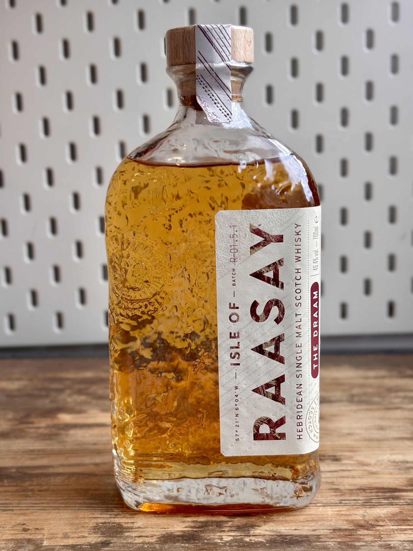Isle of Raasay Single Malt Scotch Whisky, The Draam, 46.4% at The Beerhive, Edinburgh. Free UK shipping.
