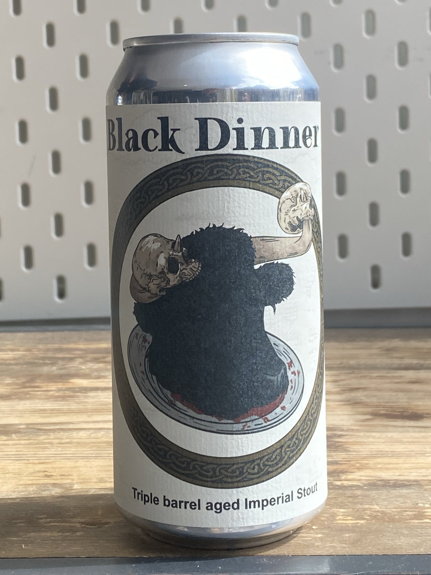 Sinnister Black Dinner Barrel Aged Imperial Stout