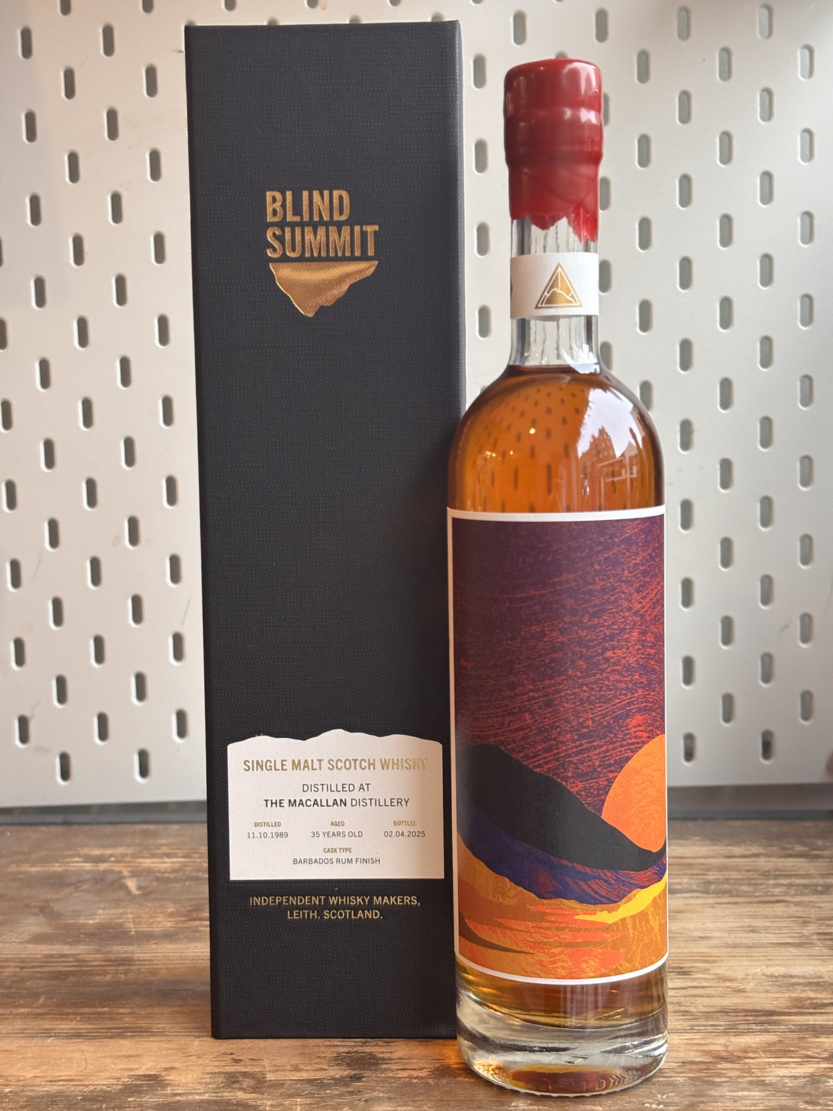 Blind Summit Macallan 35 Year Old Barbados Rum Cask