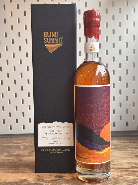 Blind Summit Macallan 35 Year Old Barbados Rum Cask