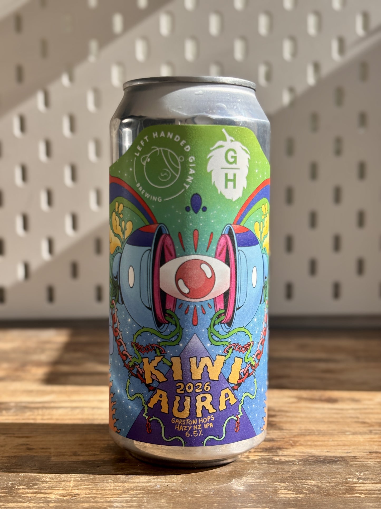 Left Handed Giant Kiwi Aura '26: Garston Hops Hazy IPA