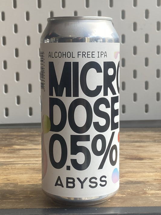 Abyss Micro Dose Alcohol Free IPA at The Beerhive, Edinburgh. Free UK shipping.
