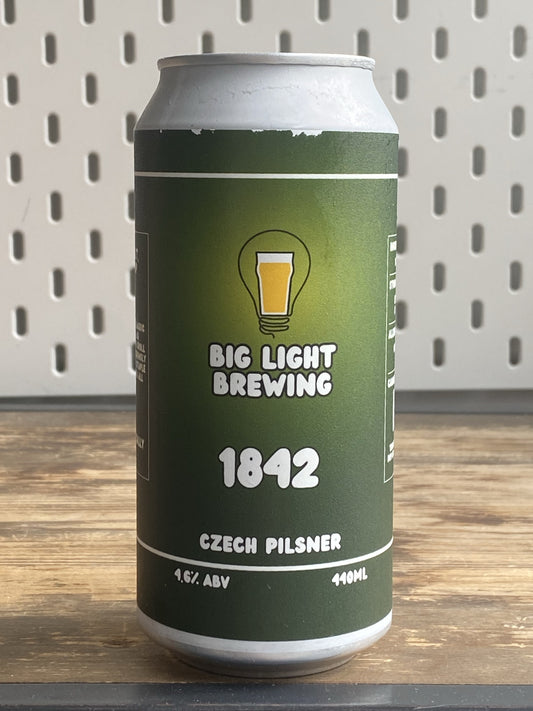 Big Light Brewing 1842 Czech Pilsner 440ml