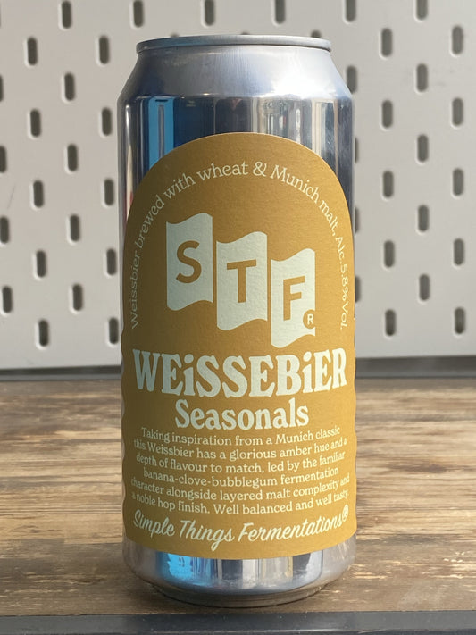Simple Things Fermentations Weissebier at The Beerhive, Edinburgh. Free UK shipping.