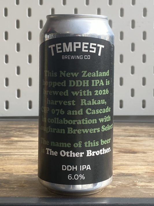 Tempest The Other Brother DDH IPA at The Beerhive, Edinburgh. Free UK shipping.