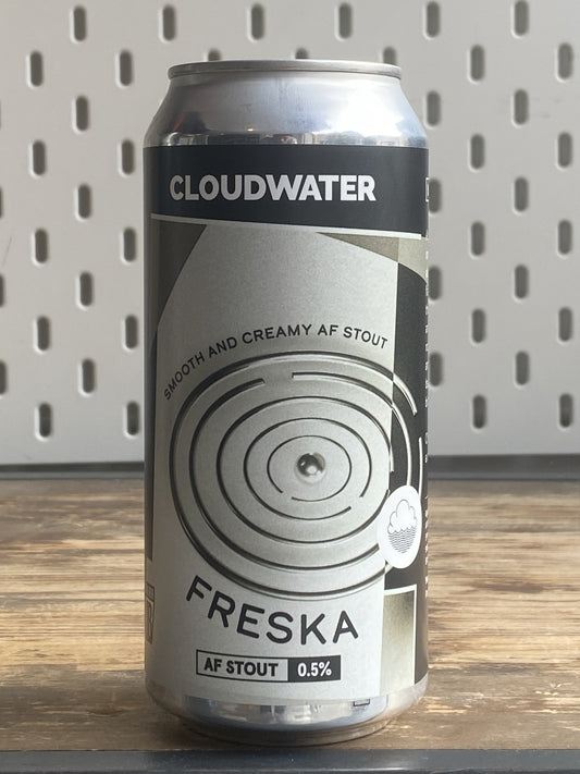 Cloudwater Freska Alcohol Free Stout at The Beerhive, Edinburgh. Free UK shipping.