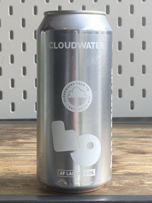 Cloudwater Lo Alcohol Free Lager at The Beerhive, Edinburgh. Free UK shipping.