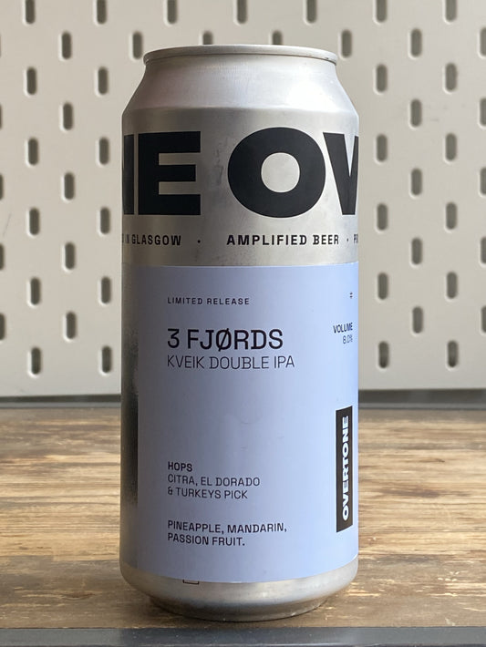Overtone Brewing 3 Fjords Kveik DIPA