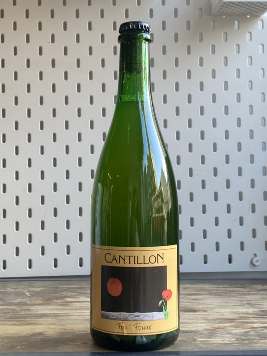 Cantillon Fou Foune 75cl at The Beerhive, Edinburgh. Free UK shipping.