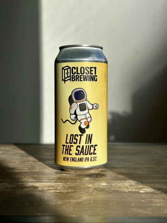 Closet Brewing Lost in the Sauce NEIPA