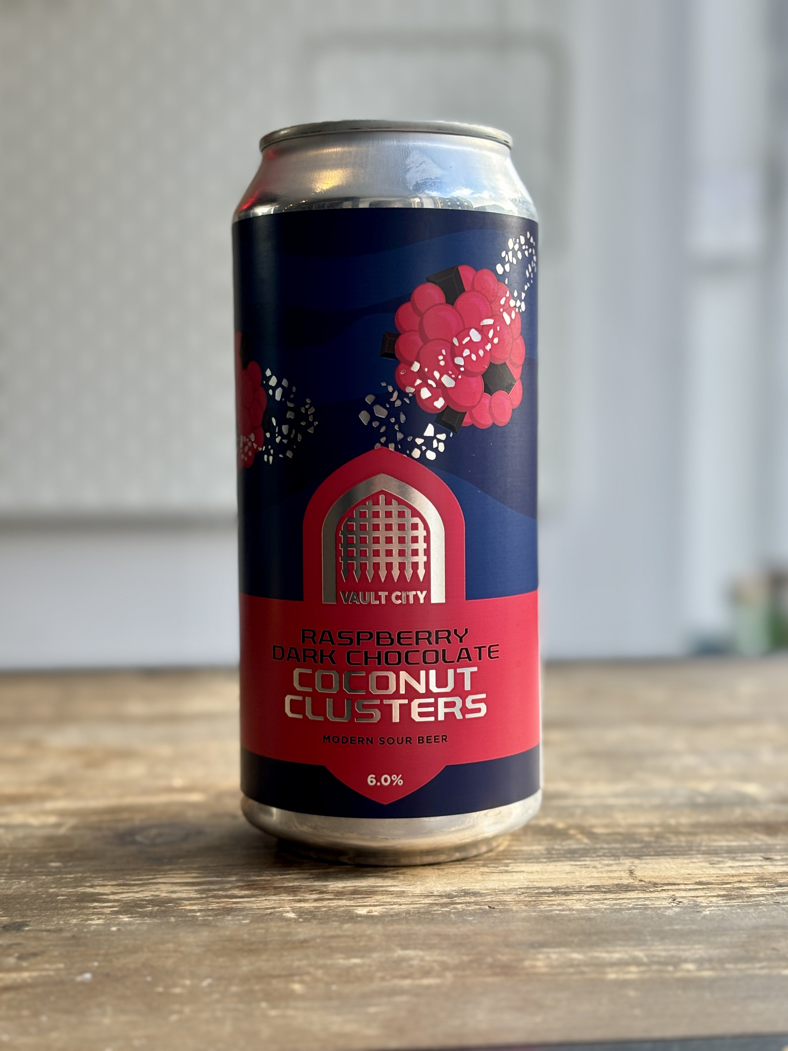 Vault City Raspberry Dark Chocolate Coconut Cluster - The Beerhive