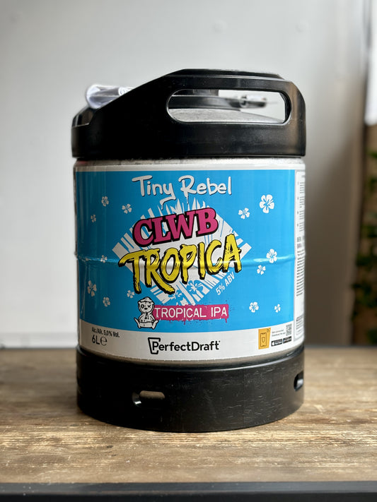 Perfect Draft Tiny Rebel Clwb Tropica 6 Litre Keg