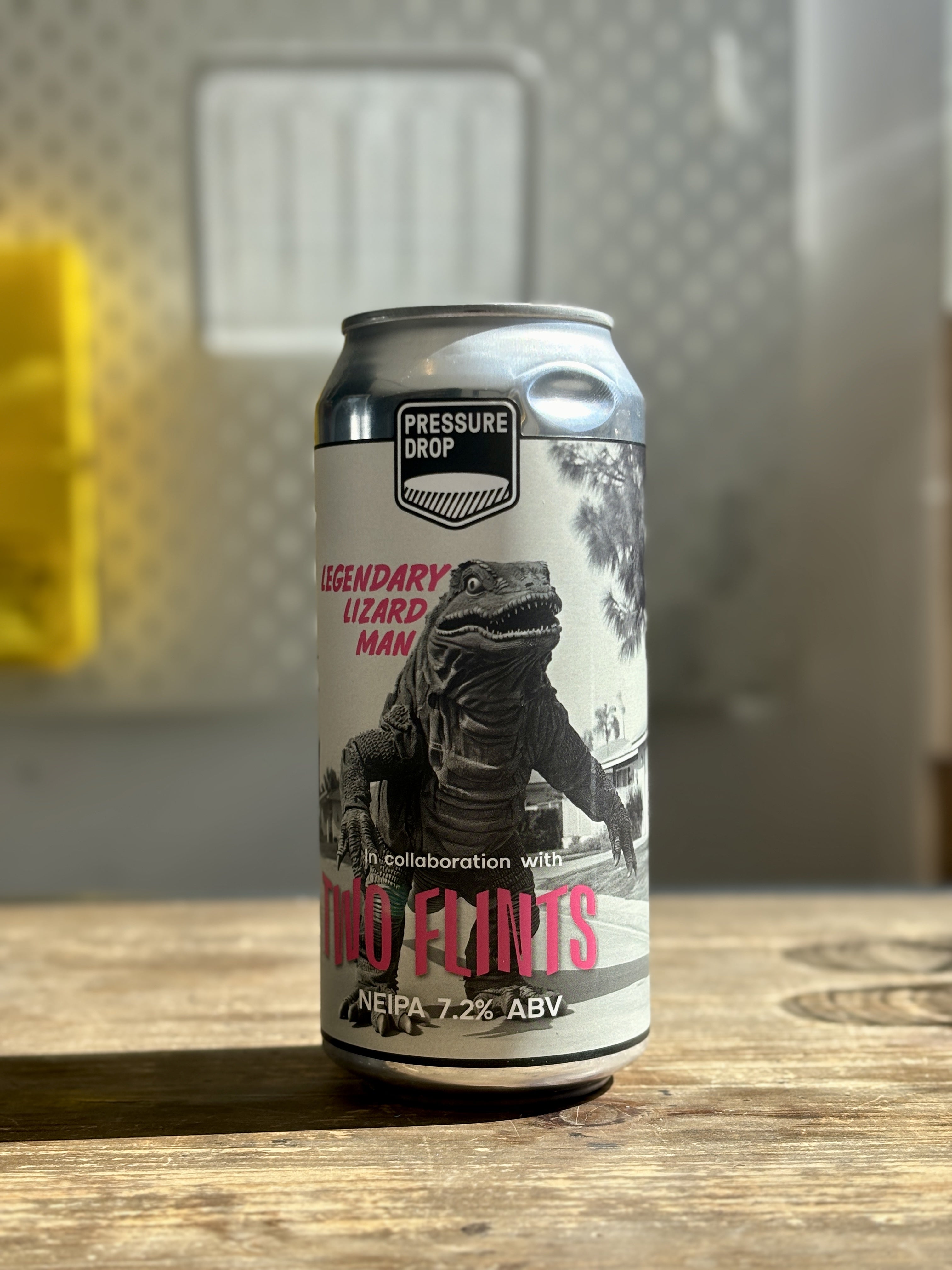 Pressure Drop X Two Flints Legendary Lizard Man NEIPA - The Beerhive