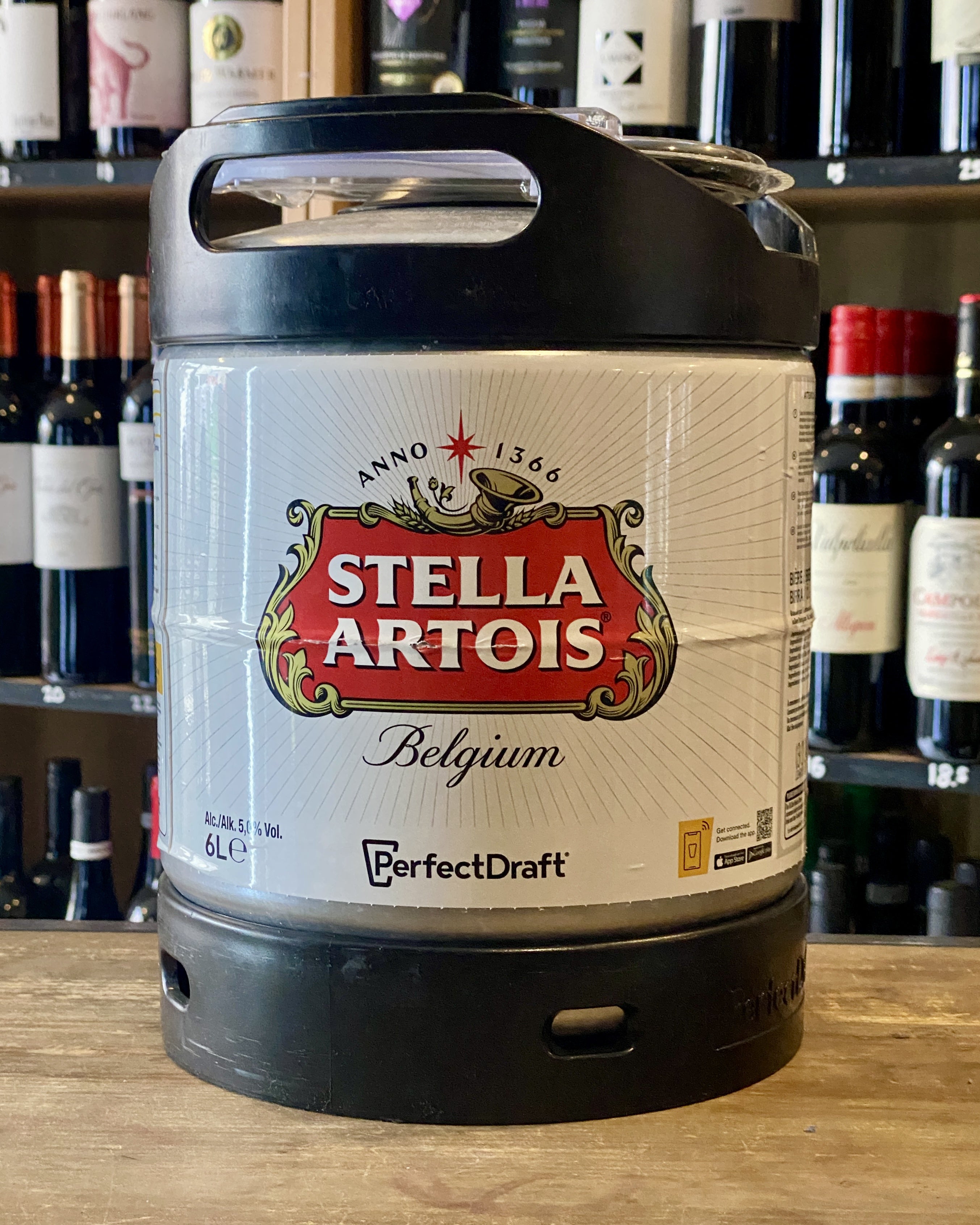 Perfect Draft Stella Artois 6 Litre Keg. – The Beerhive