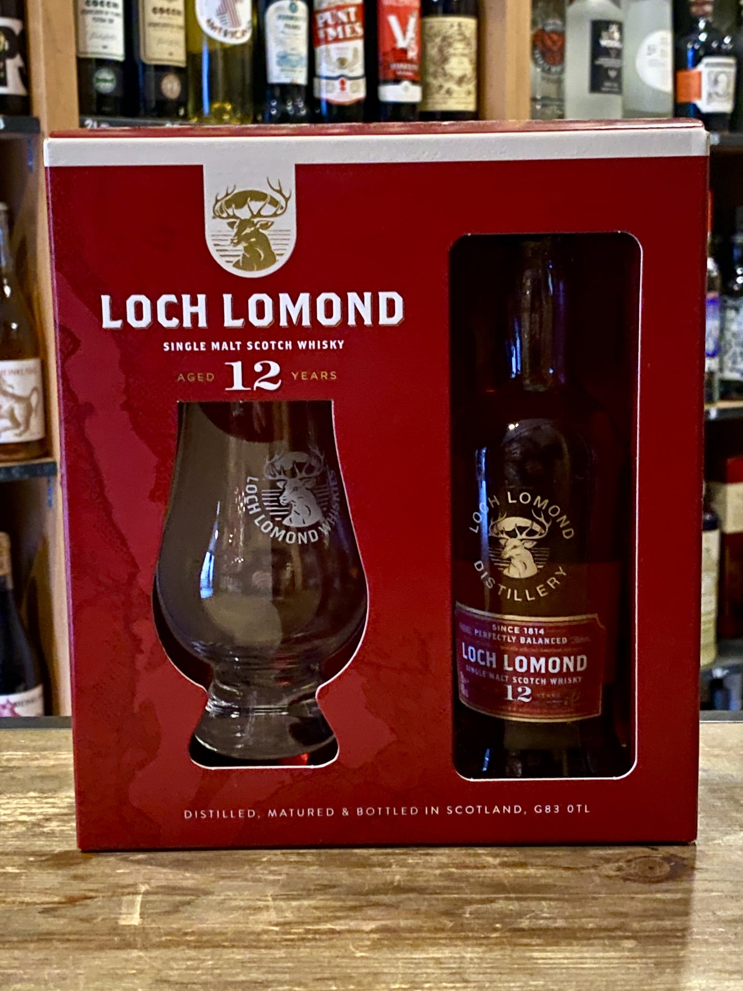 Loch Lomond 12 Year old 20cl and Glass Pack