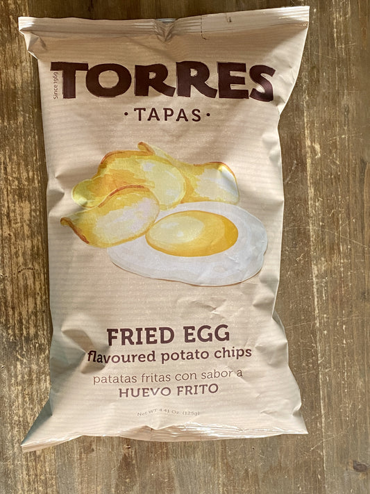Torres Fried Egg Crisps at The Beerhive, Edinburgh. Free UK shipping.